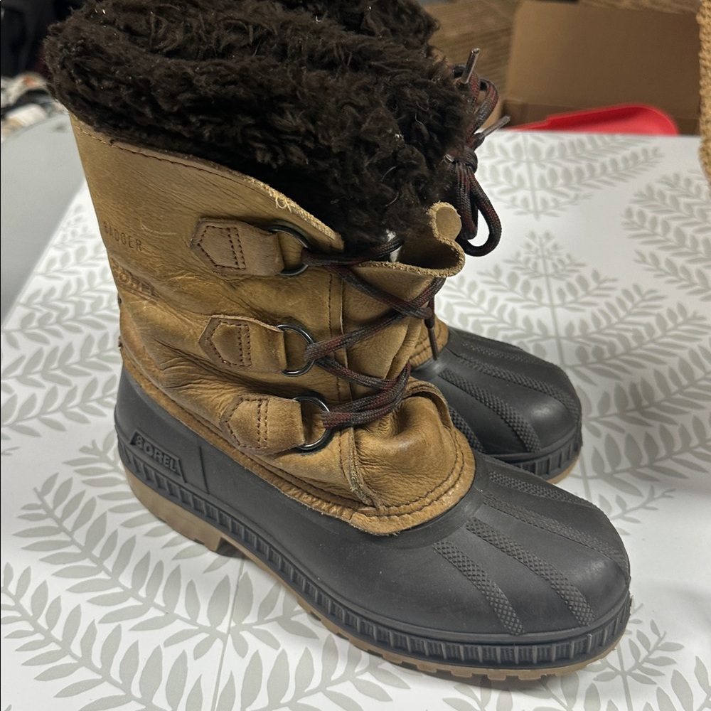 🔥 SOREL BADGER RAIN BOOTS (fit W6.5)